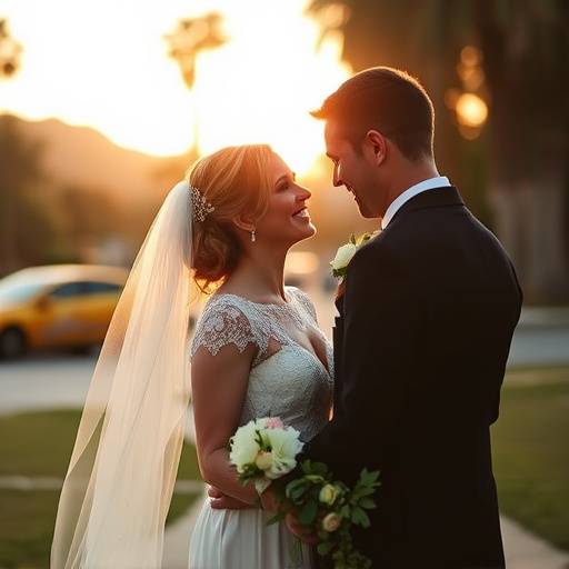 Example of wedding photography at a Los Angeles venue