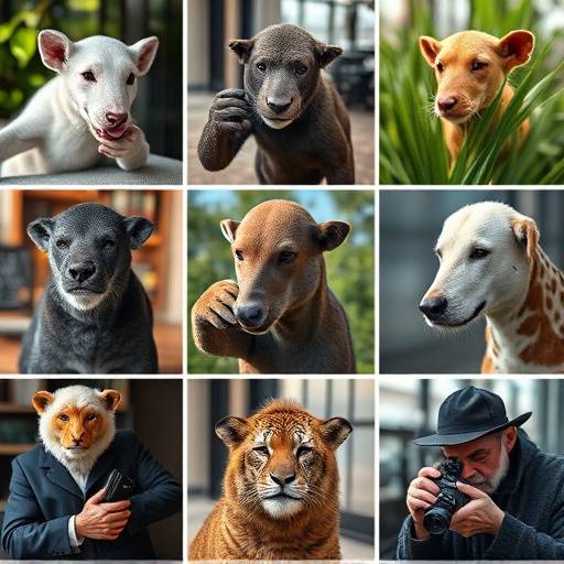 Various examples of professional photography